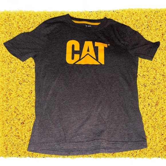 Caterpillar Other - Kids S Gray T-Shirt for Cat Lovers
